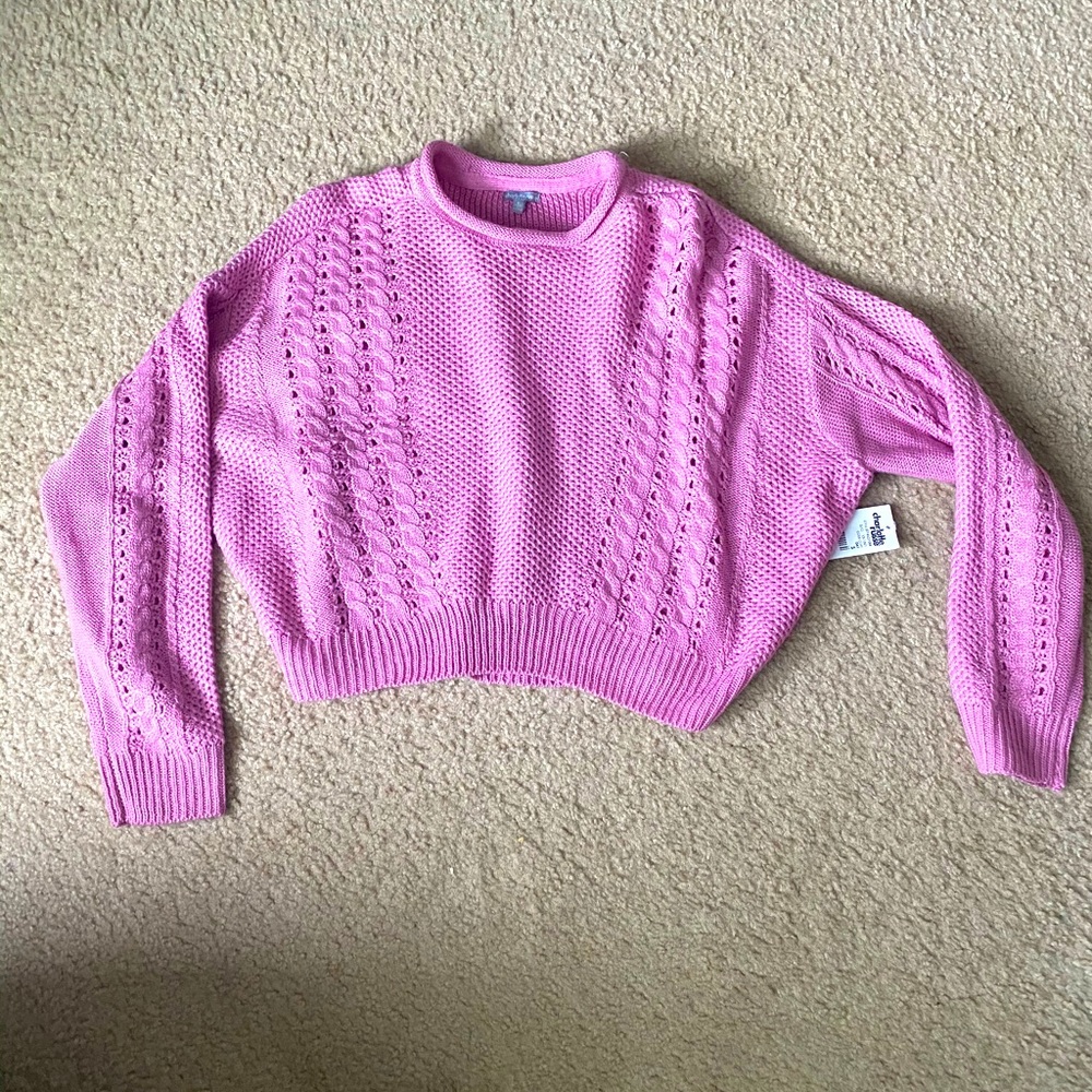 Crop sweater